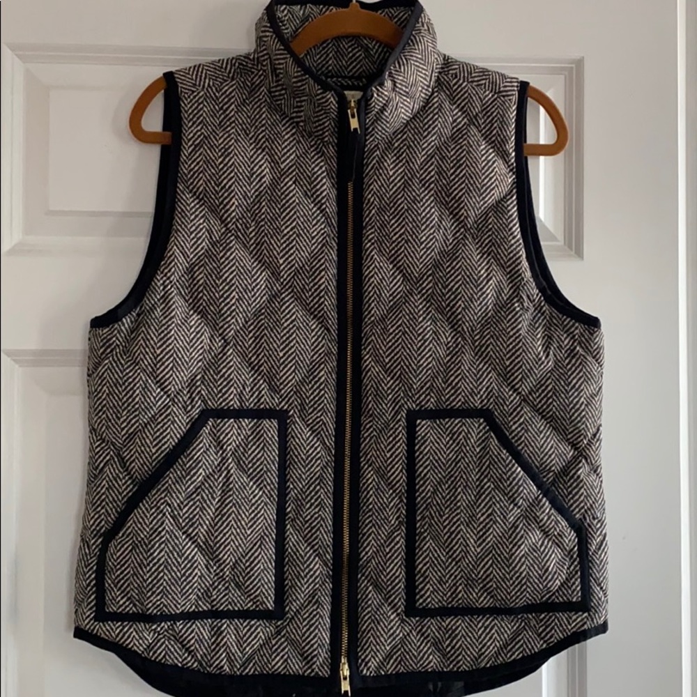 j.crew puffer vest